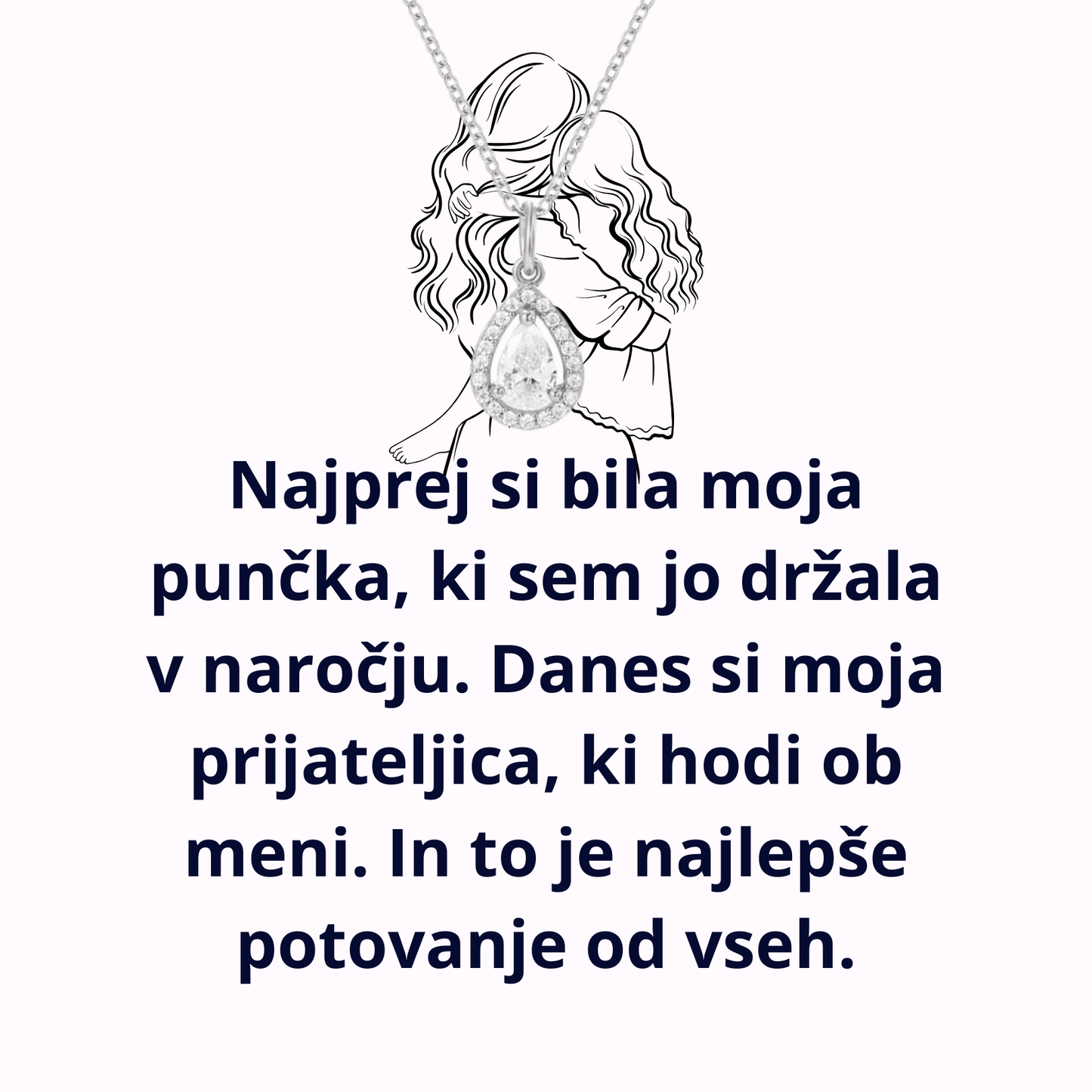 116. Nova kolekcija I Verižica s posvetilom I Darilo, ki se zapiše v večnost.