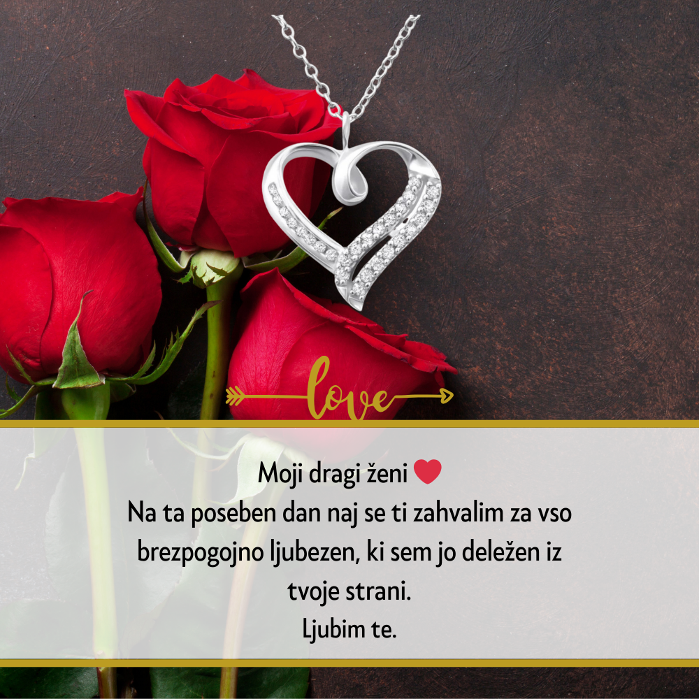 Odkrijte popolno darilo za Dan žena s personalizirano verižico. Izrazite svojo ljubezen in spoštovanje z edinstvenim nakitom, ki bo za vedno ohranil poseben trenutek.