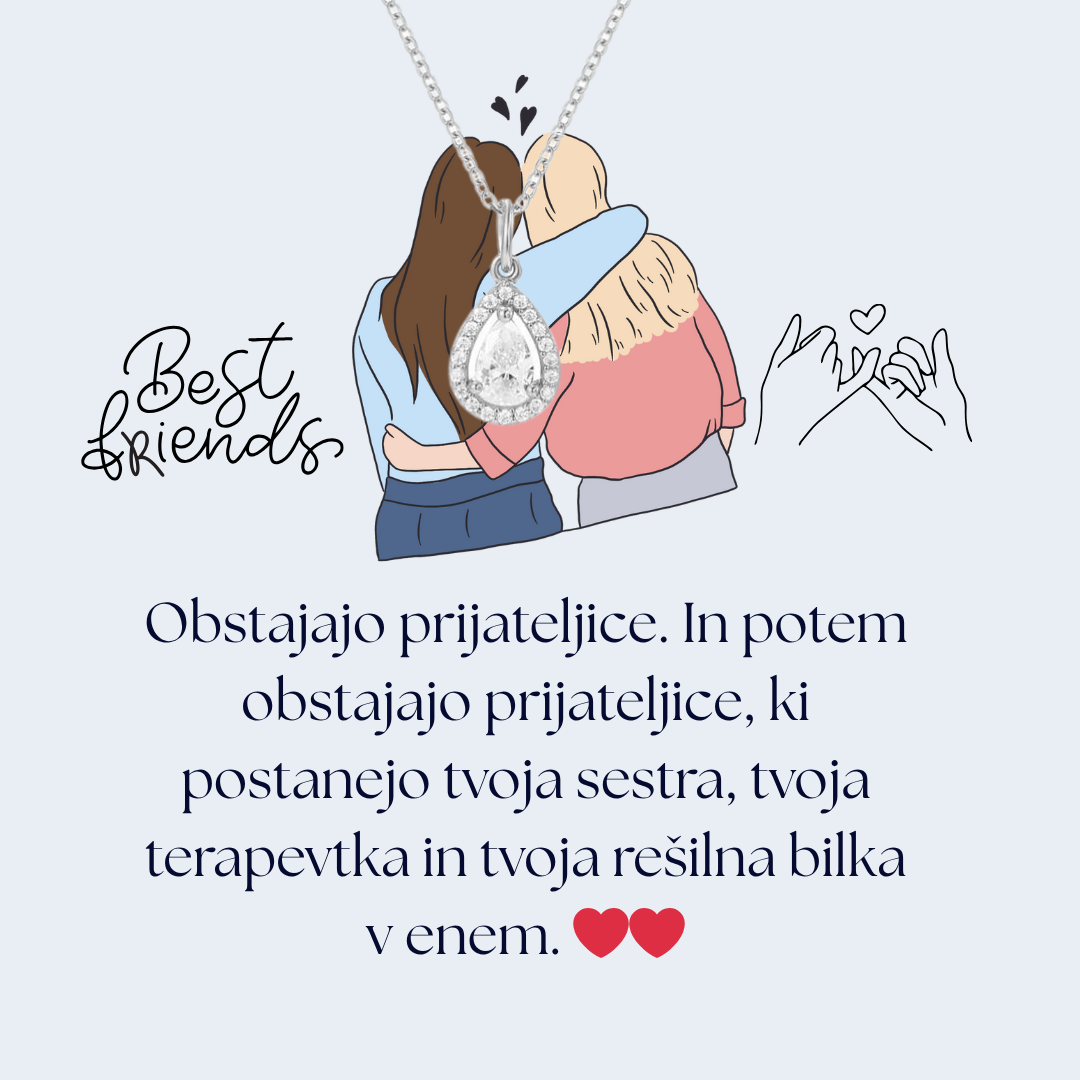 116. Nova kolekcija I Verižica s posvetilom I Darilo, ki se zapiše v večnost.