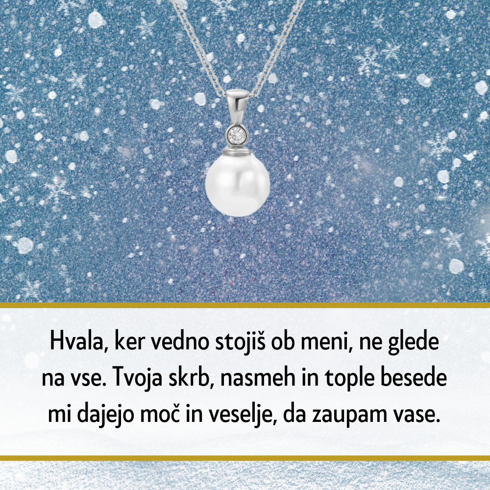 109. Personalizirana unikatna verižica z Imenom - Popolno Božično Darilo