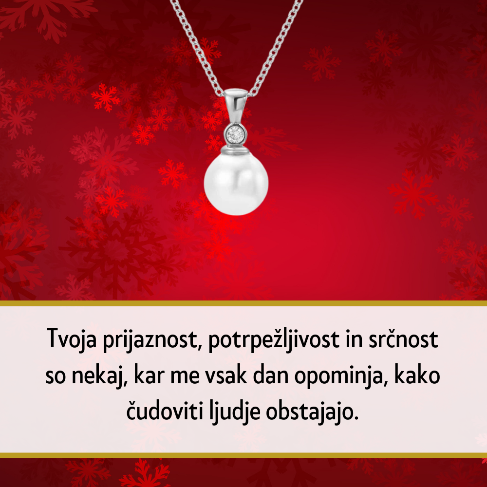 111. Personalizirana unikatna verižica z Imenom - Popolno Božično Darilo