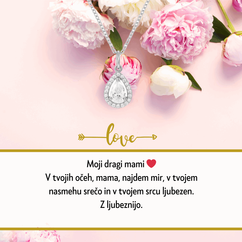 Za Materinski dan podarite darilo, ki izraža vašo ljubezen in spoštovanje - personalizirani medaljon z ljubeznijo izbranim verzom. Ta poseben kos nakita bo za vašo mamo simbol vaše večne povezanosti in ljubezni. Izberite popolno darilo za najpomembnejšo žensko v vašem življenju
