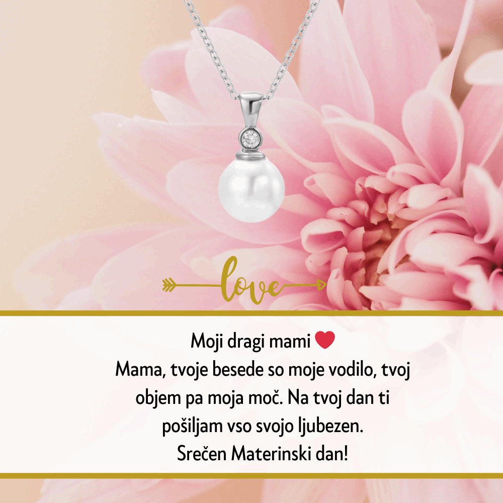Naj bo letošnji Materinski dan nekaj posebnega z izbiro personalizirane zapestnice, ki bo mamici vsak dan pričarala občutek vaše bližine. Vgravirajte vanjo ljubeč verz ali misel, ki ji bo povedala, koliko vam pomeni. Odlična izbira za darilo, ki bo za vedno ohranilo posebno mesto v njenem srcu.