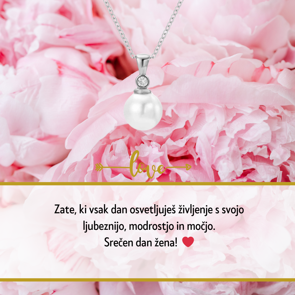 Odkrijte popolno darilo za Dan žena s personalizirano verižico. Izrazite svojo ljubezen in spoštovanje z edinstvenim nakitom, ki bo za vedno ohranil poseben trenutek.