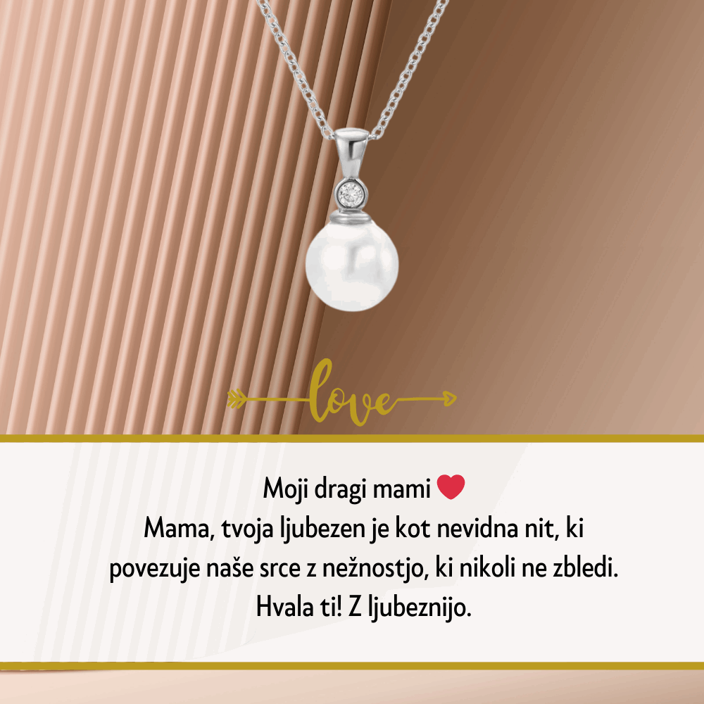 unikatno darilo za materinski dan, najlepše darilo za mamico, darilo za mami, verižica darilo za mamico, lepe rože za materinski dan