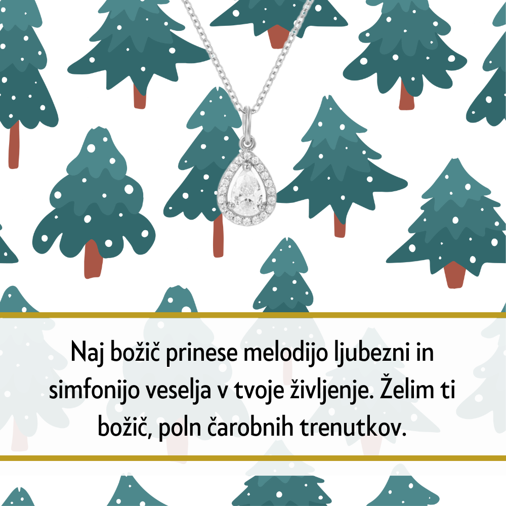 Nakit, ki pove več kot besede. Osebno prilagojena verižica z možnostjo gravure je čudovit način, da izrazite svojo ljubezen in skrb.