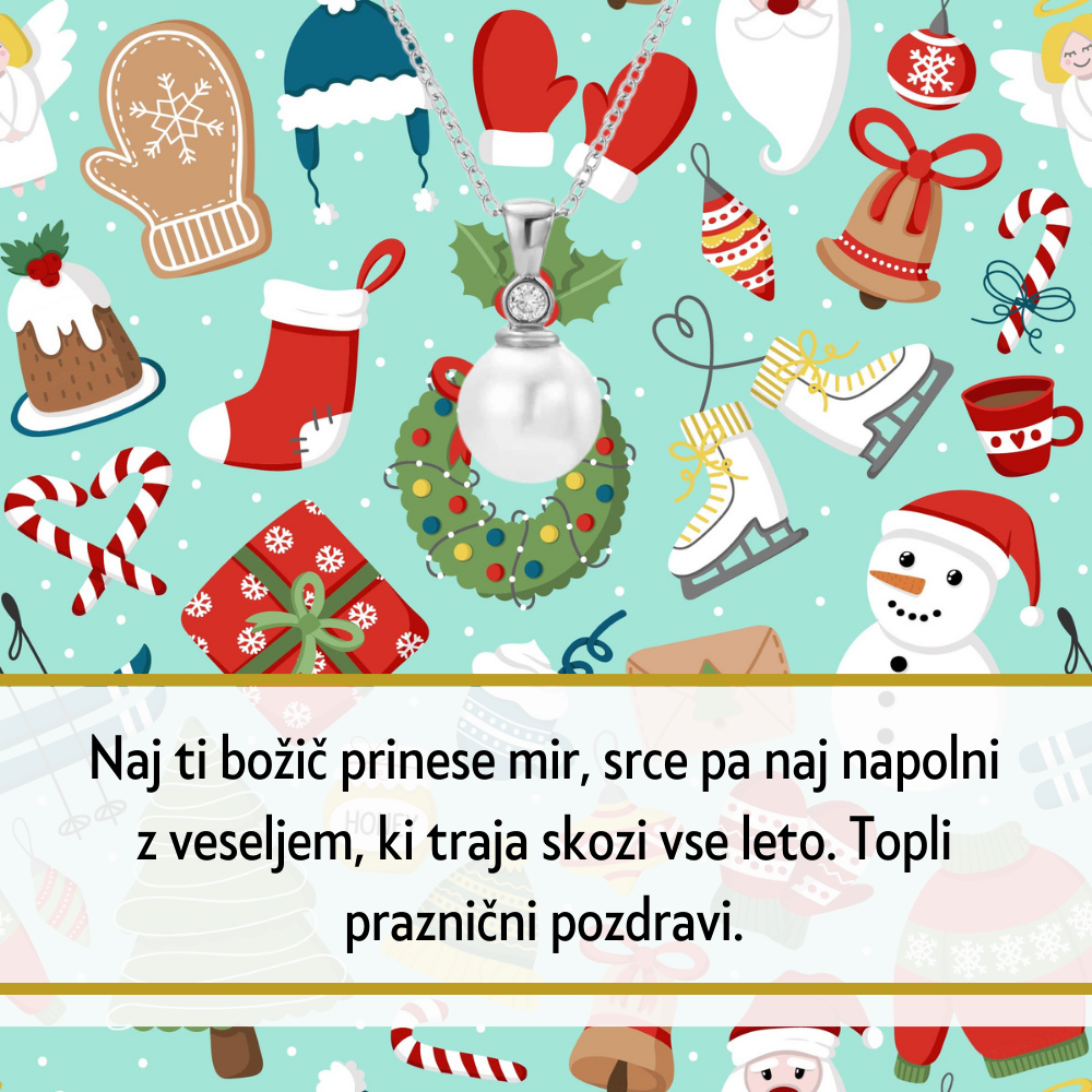 Prefinjena srebrna ogrlica s kristali in osebnim posvetilom je simbol pozornosti in ljubezni. Popolna za praznike ali osebne trenutke.