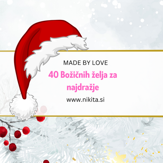40. želja, ki jih lahko najdražjim izrečemo za božič.