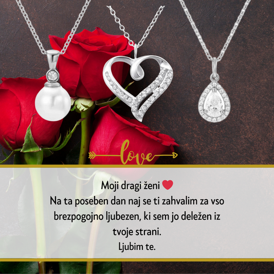 Odkrijte popolno darilo za Dan žena s personalizirano verižico. Izrazite svojo ljubezen in spoštovanje z edinstvenim nakitom, ki bo za vedno ohranil poseben trenutek.