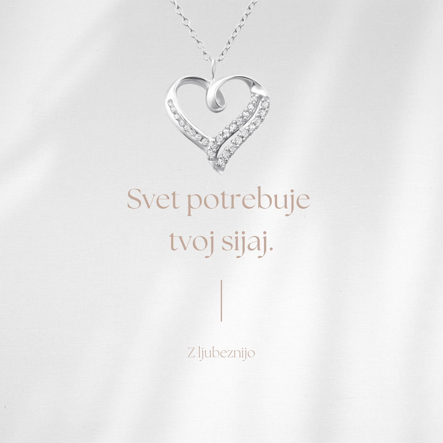 Kolekcija BOHO I Verižica s posvetilom
