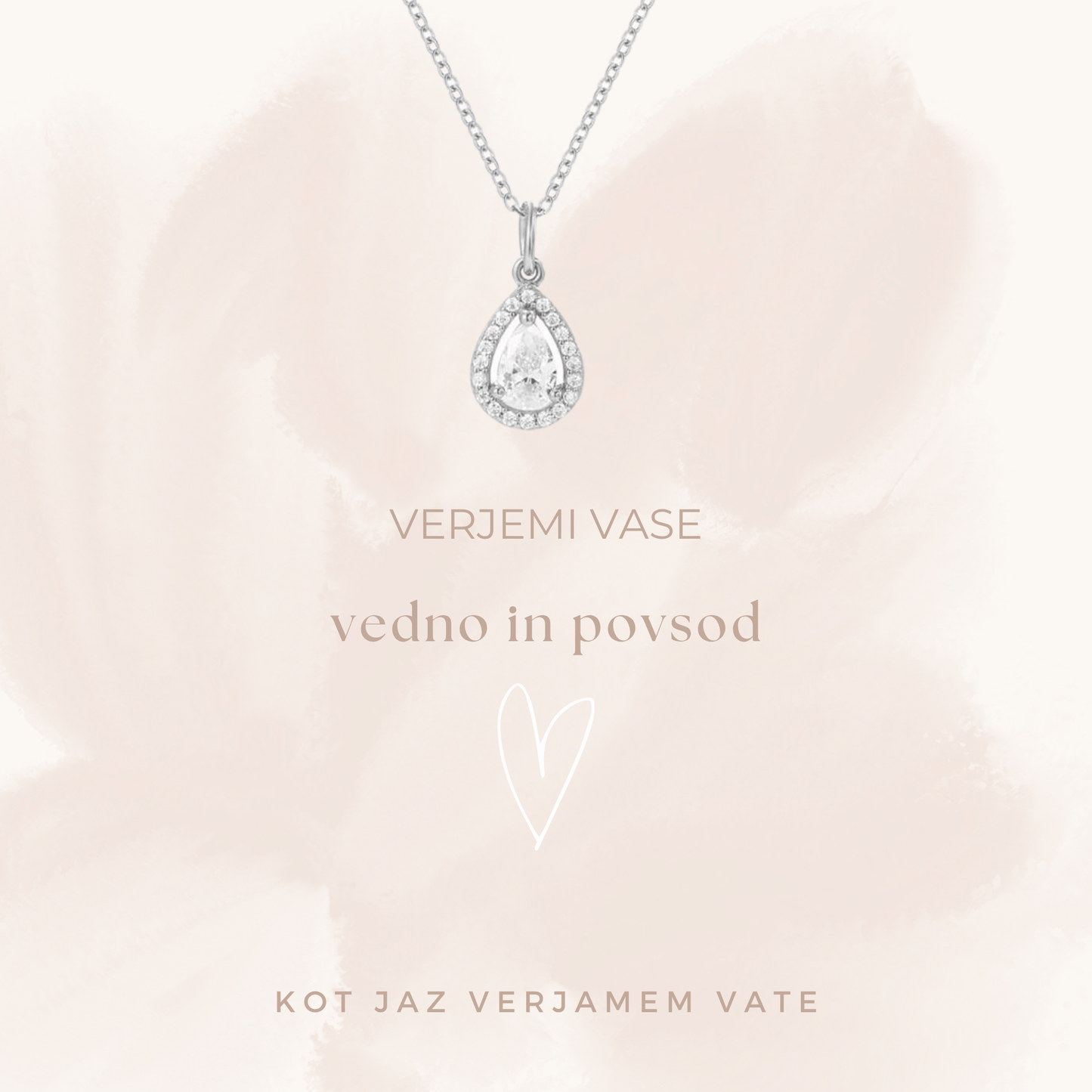 Kolekcija BOHO I Verižica s posvetilom