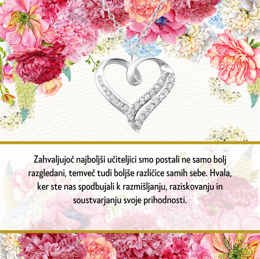 Darilo učiteljici ob zaključku leta, najlepše darilo za učiteljico, najlepše darilo učiteljici za konec šolskega leta, darilo za učiteljico.