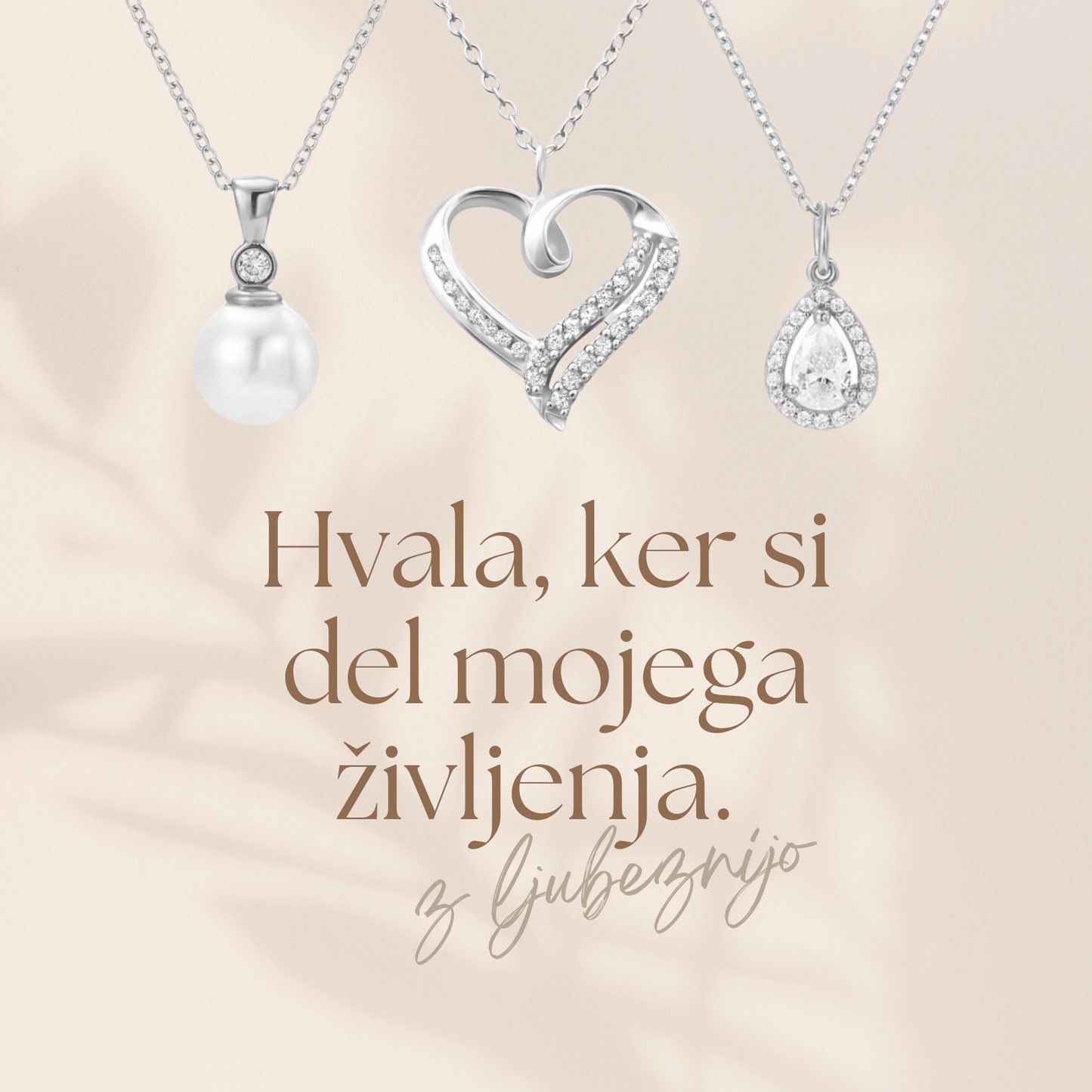 Kolekcija BOHO I Verižica s posvetilom
