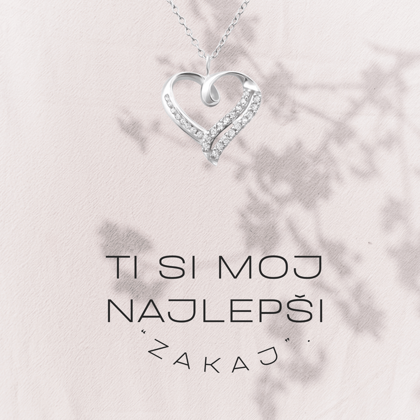 Kolekcija BOHO I Verižica s posvetilom