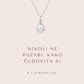 116. Nova kolekcija I Verižica s posvetilom I Darilo, ki se zapiše v večnost.