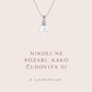 116. Nova kolekcija I Verižica s posvetilom I Darilo, ki se zapiše v večnost.