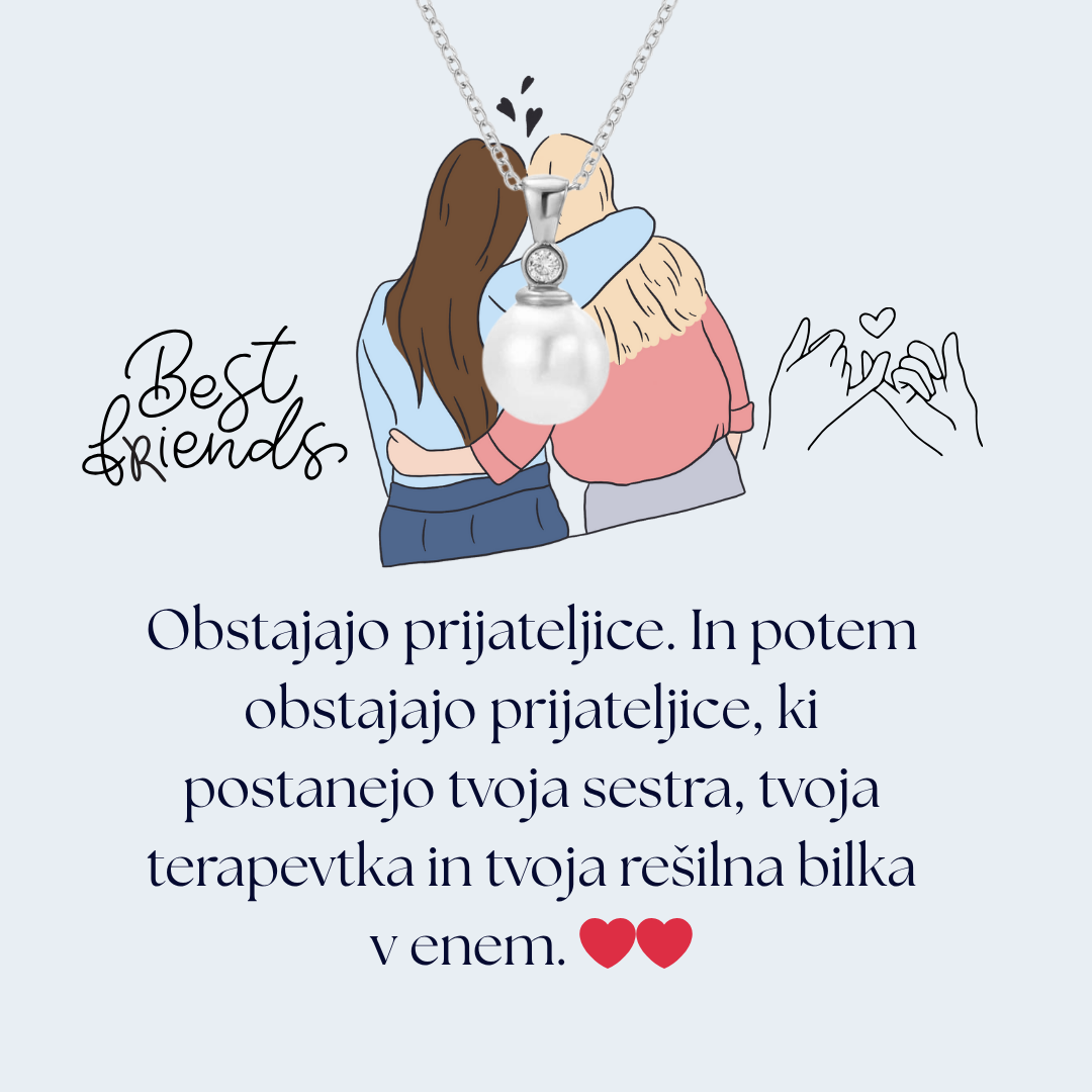 116. Nova kolekcija I Verižica s posvetilom I Darilo, ki se zapiše v večnost.