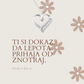 116. Nova kolekcija I Verižica s posvetilom I Darilo, ki se zapiše v večnost.