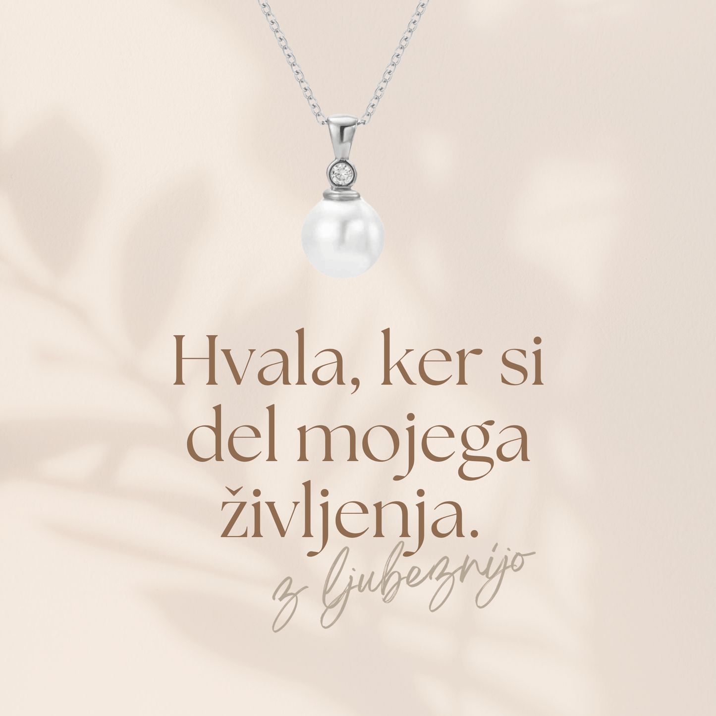Kolekcija BOHO I Verižica s posvetilom