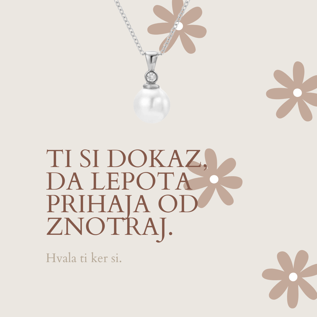 116. Nova kolekcija I Verižica s posvetilom I Darilo, ki se zapiše v večnost.