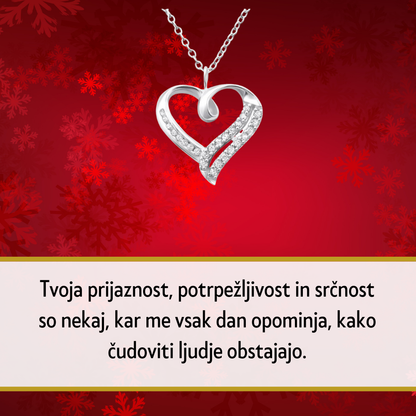 111. Personalizirana unikatna verižica z Imenom - Popolno Božično Darilo