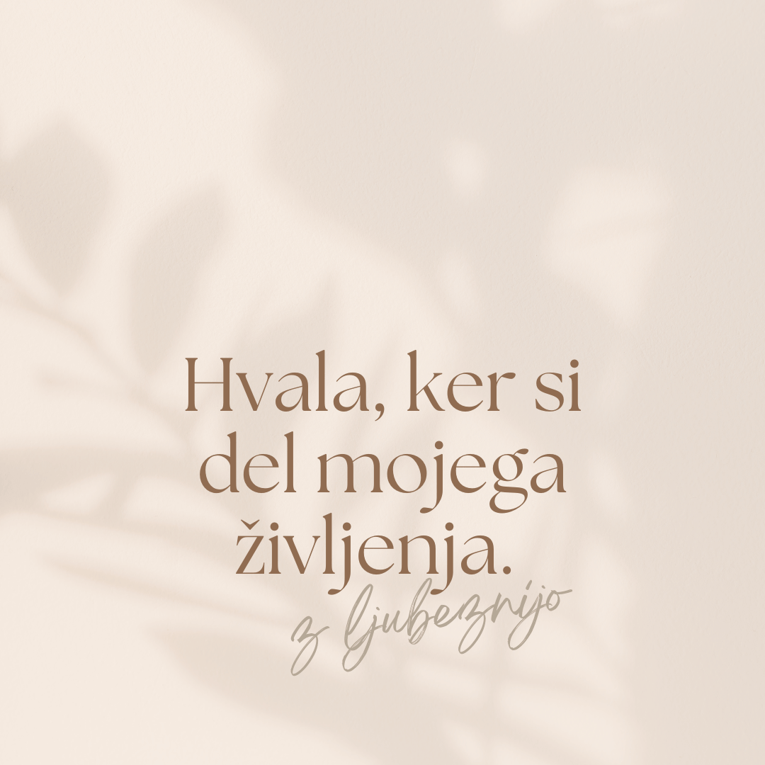 Kolekcija BOHO I Verižica s posvetilom