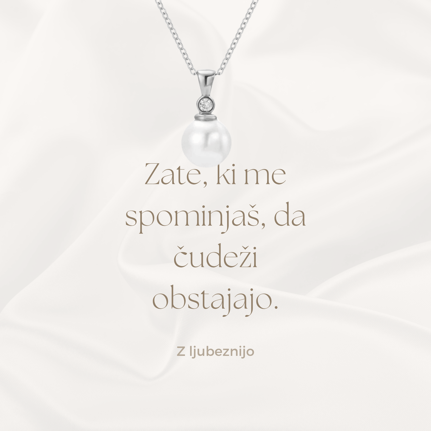 Kolekcija BOHO I Verižica s posvetilom