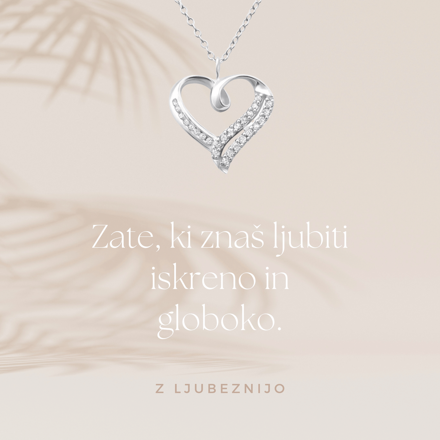 Kolekcija BOHO I Verižica s posvetilom