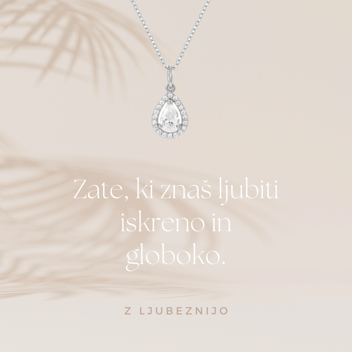 Kolekcija BOHO I Verižica s posvetilom