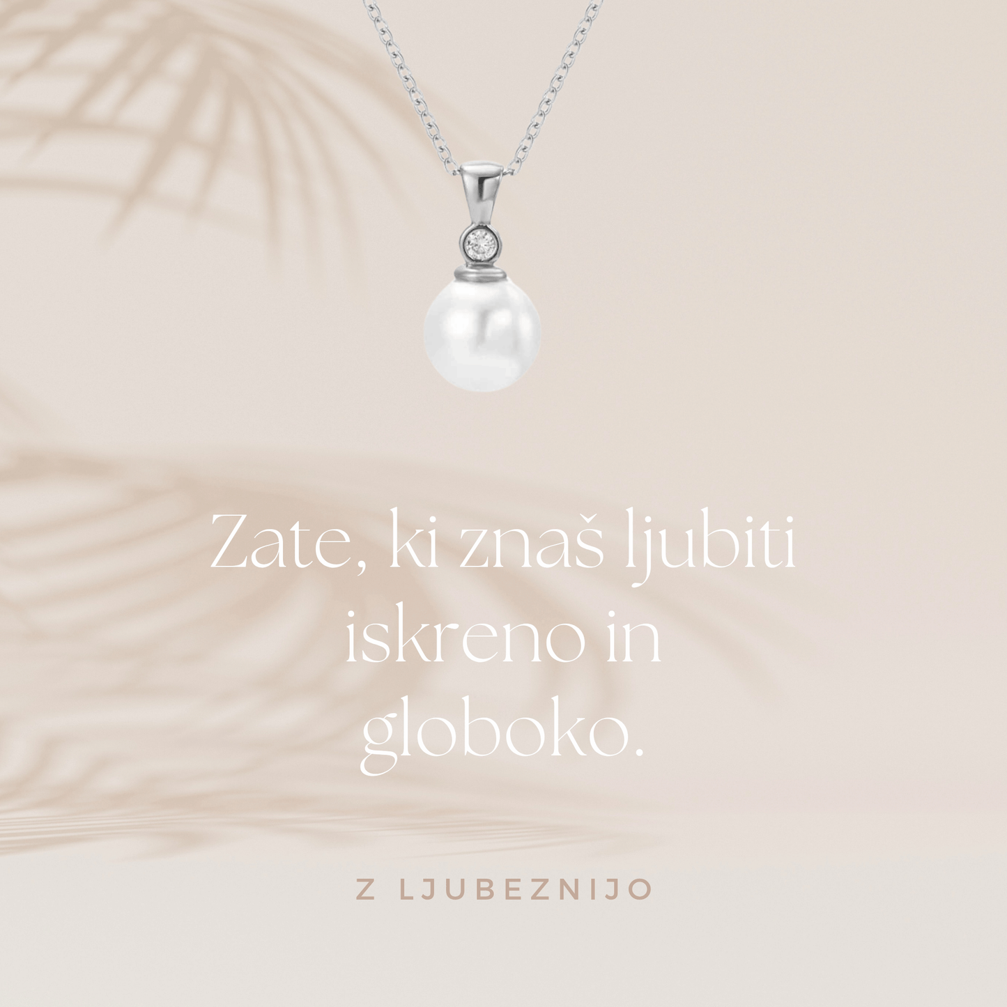 Kolekcija BOHO I Verižica s posvetilom