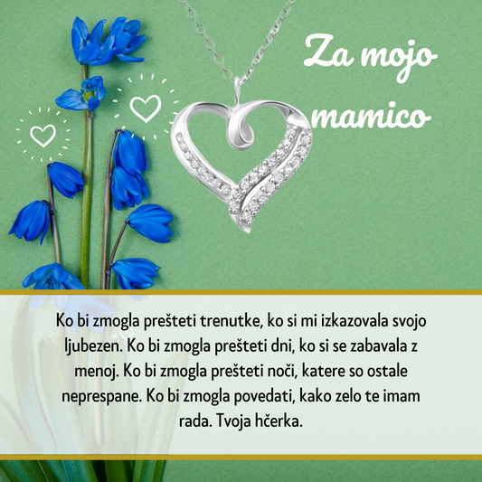 Darilo za mamico. Darilo za materianski dan. Presonalizirano darilo s posvtilom za materinski dan.