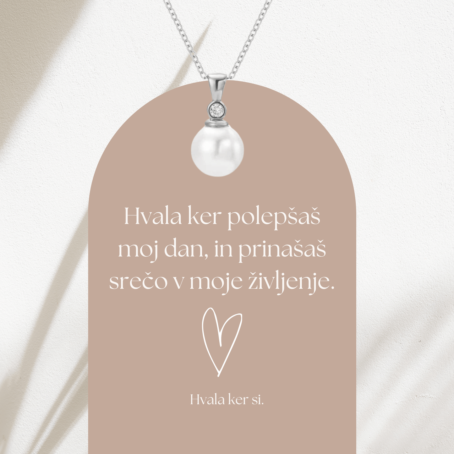 Kolekcija BOHO I Verižica s posvetilom