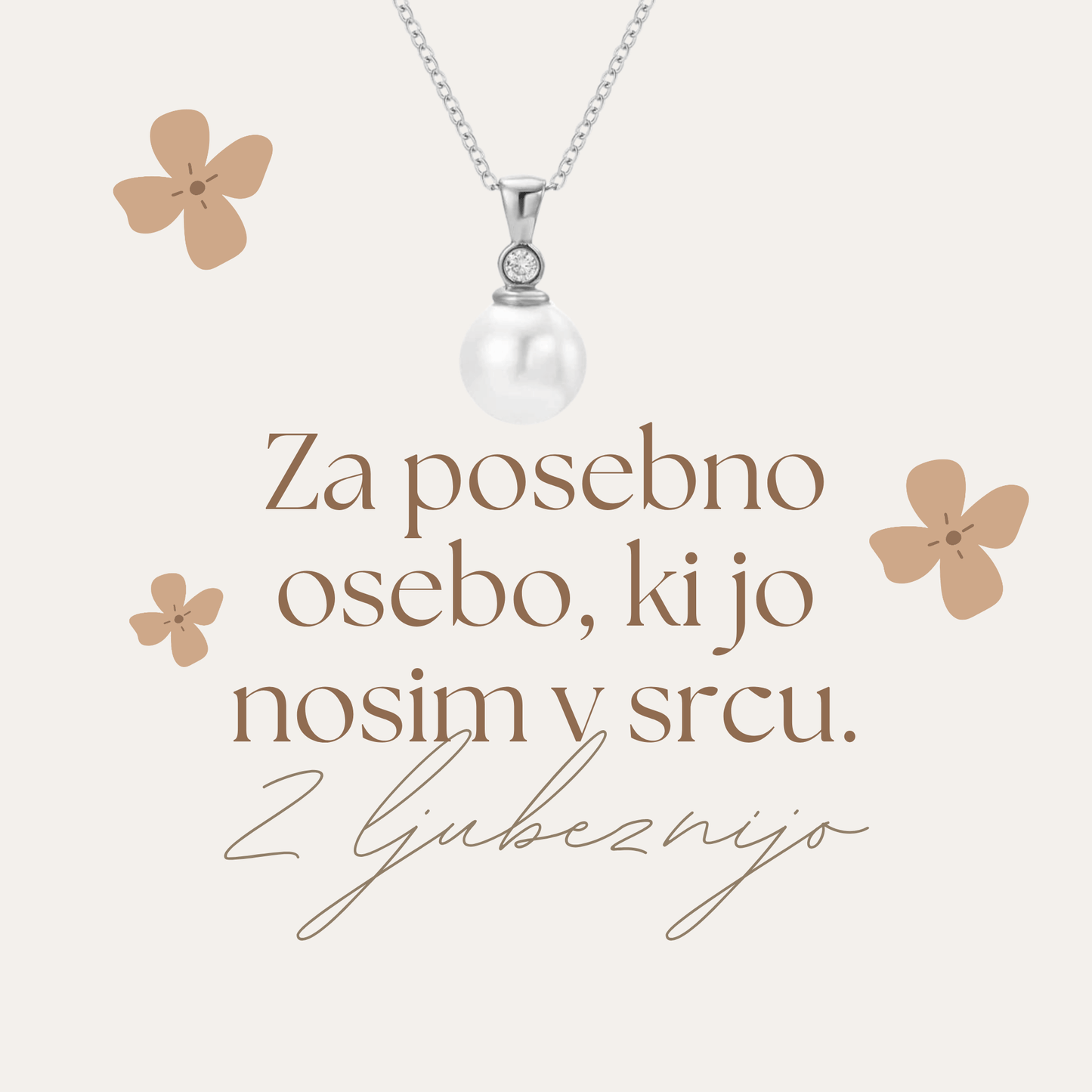 Kolekcija BOHO I Verižica s posvetilom