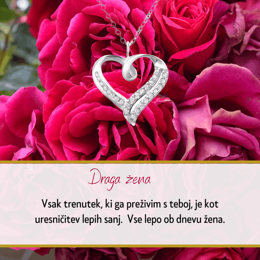 najlepše darilo za dan žena, lepe misli za dan žena, rože za dan žena, lepa ogrlica za ženo
